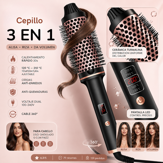 Cepillo 3 en 1